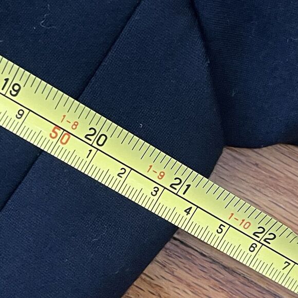 SPANX Perfect Collarless Blazer Medium Black Ponte Stretch Relaxed Casual - Picture 9 of 10